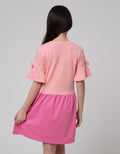 Disney Short Sleeve Midi Dress Chenille Minnie
