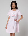 Aero Cat Ice Cream Midi Dress for Girls