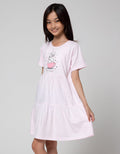 Aero Cat Ice Cream Midi Dress for Girls
