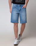 Nevada Denim Short Pants Basic Whisk