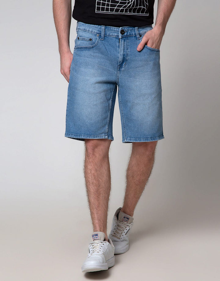 Nevada Denim Short Pants Basic Whisk
