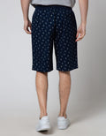 Nevada Short Pants Rib Bottom Print Trees