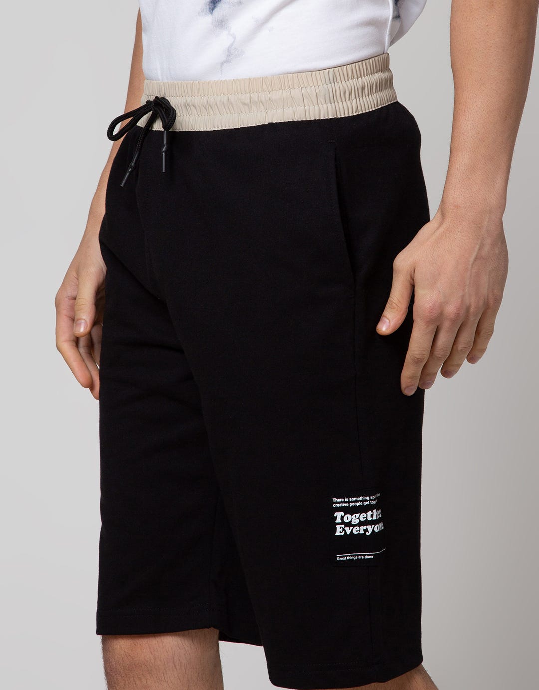 SHORT PANTS KNIT MIX