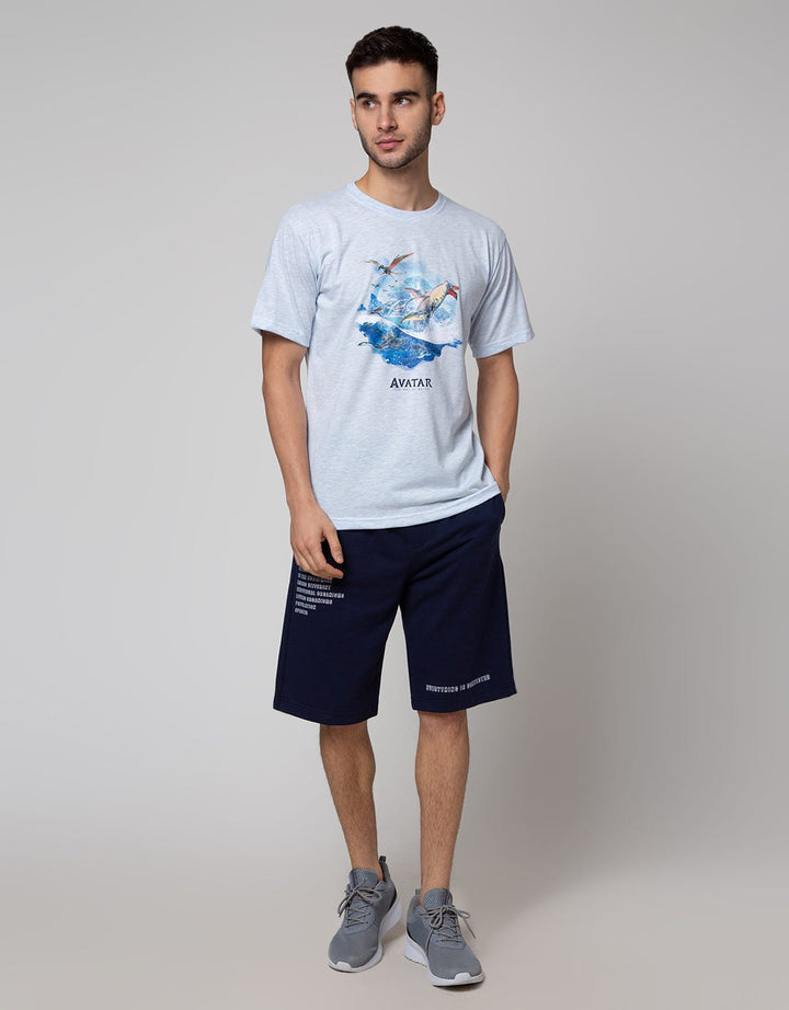 Nevada Knit Print Celana Pendek Pria