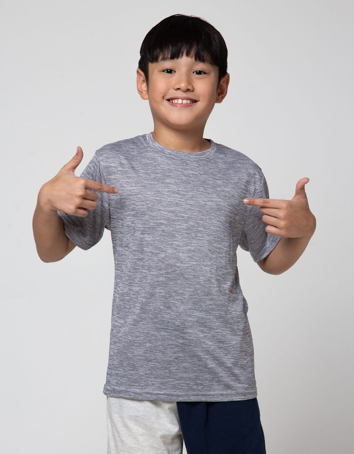 Nevada Sport Short Sleeve T-Shirt Quickdry Siro Melange
