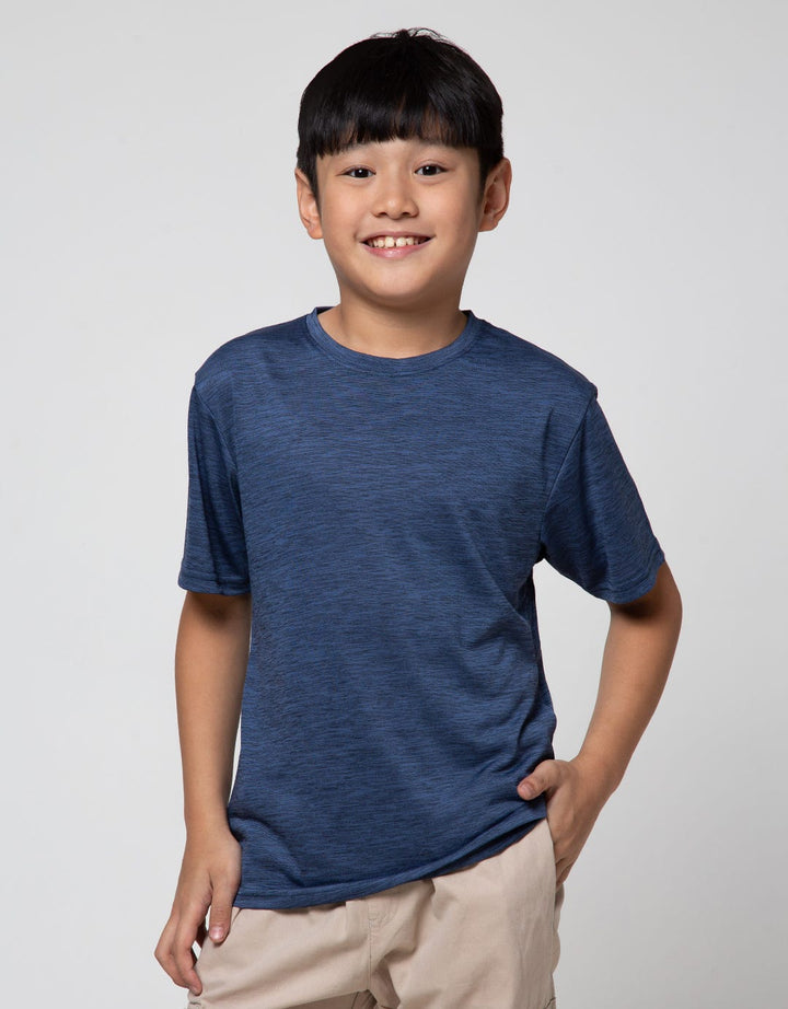 Nevada Sport Short Sleeve T-Shirt Quickdry Siro Melange