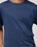 Nevada Sport Short Sleeve T-Shirt Quickdry Siro Melange