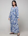 St. Yves Long Sleeve Maxi Dress Blush Vibes