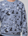 Little M Sweatshirt Splash Rotary Print