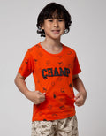 Little M Short Sleeve T-Shirt Champ Aplikasi