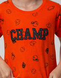 Little M Short Sleeve T-Shirt Champ Aplikasi