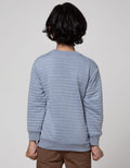 Little M Quilted Brooklyn Sweater Anak Laki-Laki