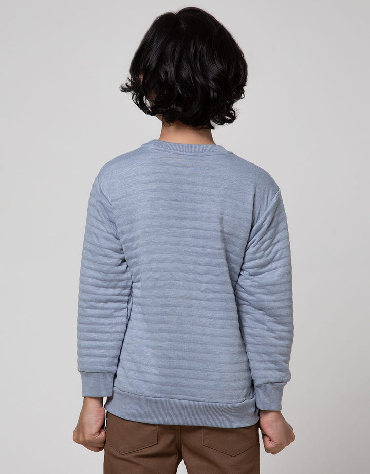 Little M Quilted Brooklyn Boys Sweater
