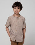 Little M Texture Kemeja Anak Laki-laki