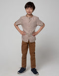 Little M Texture Kemeja Anak Laki-laki