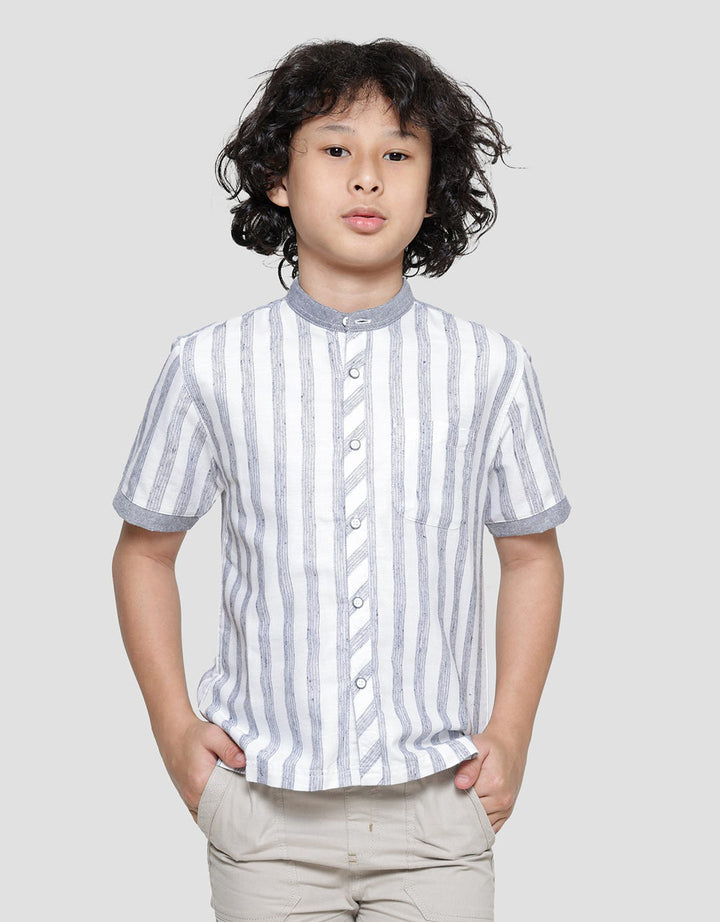 Little M Seasonal Texture Koko Short Sleeve Boys