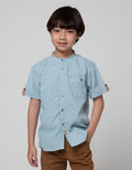 Little M Linen Kairo Kemeja Anak Laki-laki