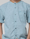 Little M Linen Kairo Kemeja Anak Laki-laki