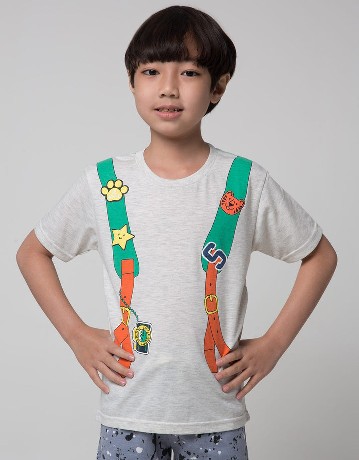 Little M Side To Side Kaos Anak Laki-laki