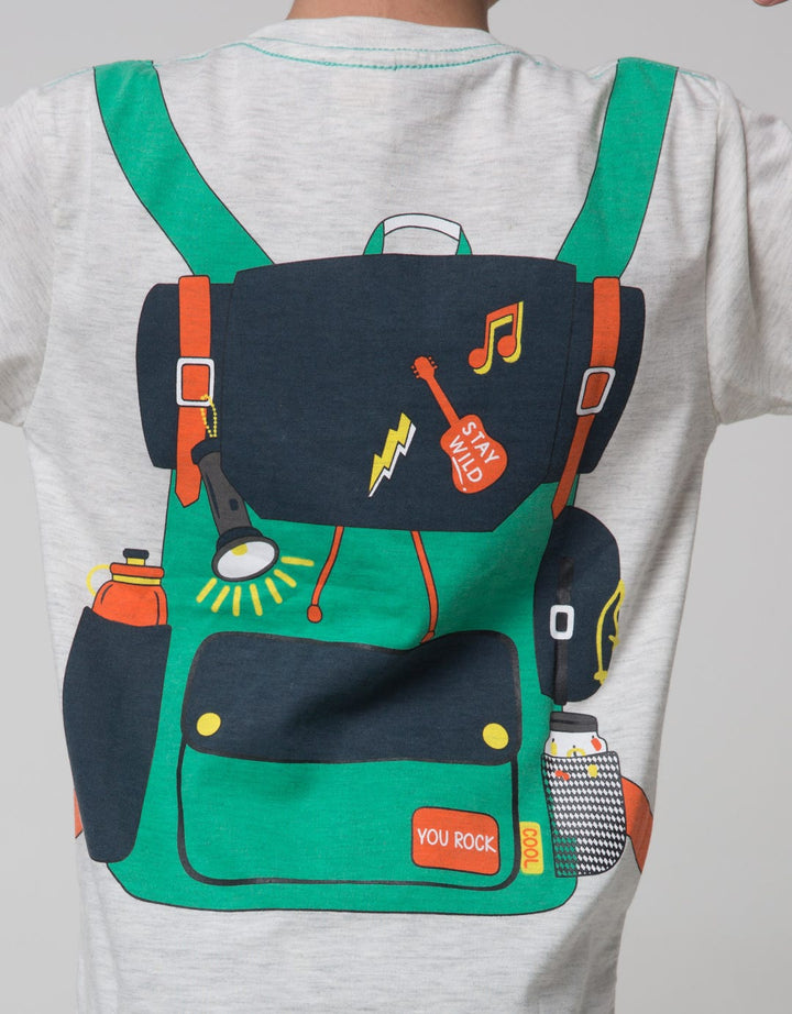 Little M Side To Side Kaos Anak Laki-laki