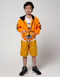 Little M Jaket Knit Terry Tiger