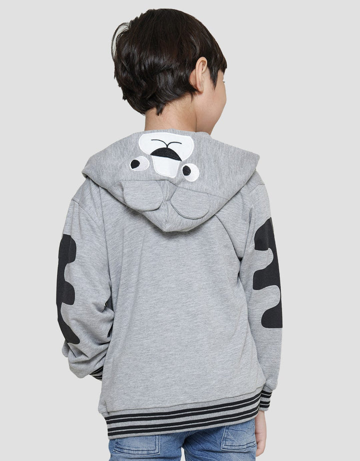 Little M Jaket Terry Tiger Anak Laki-laki