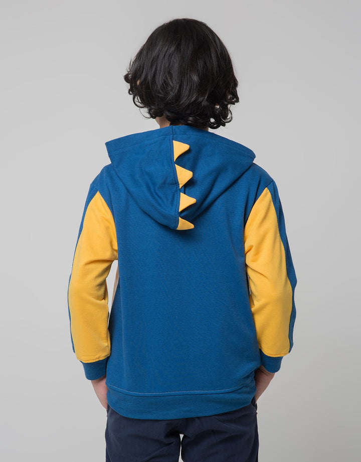 Little M Jacket Knit Terry Cut N Sewn Aplikasi