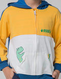 Little M Jacket Knit Terry Cut N Sewn Application
