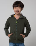 Little M Knit Terry Jaket Anak Laki-laki
