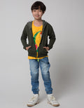 Little M Knit Terry Jaket Anak Laki-laki