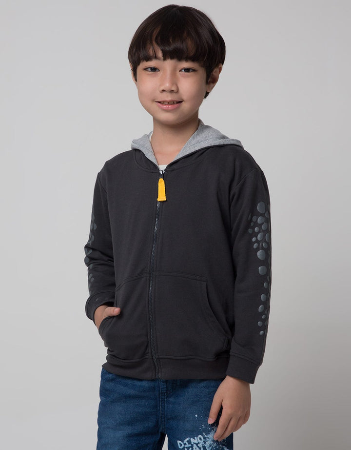 Little M Jacket Knit Terry