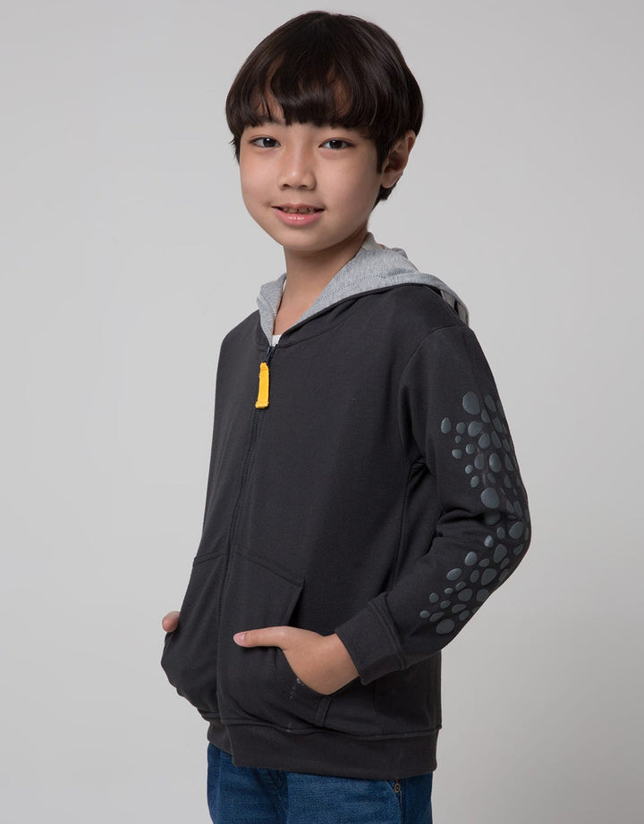 Little M Jacket Knit Terry