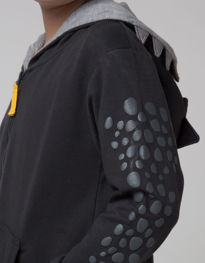 Little M Jacket Knit Terry