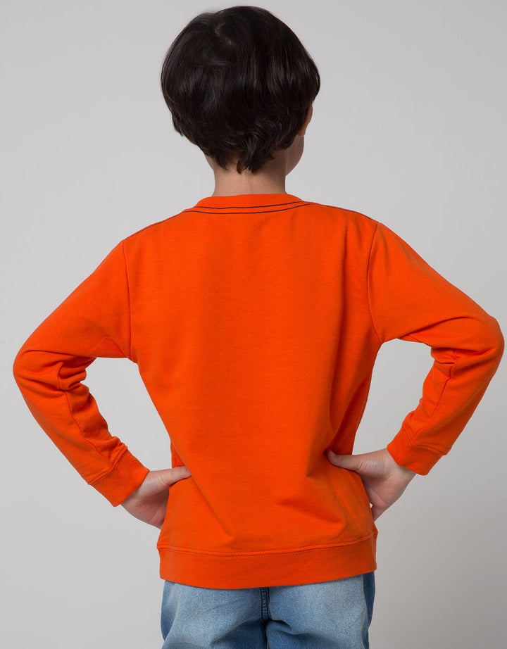 Little M Girrafe Embro Sweater Anak Laki-laki