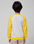 Little M Sweatshirt Raglan Tiger Busa Plush