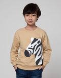 Little M Sweatshirt Print Zebra
