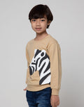 Little M Sweatshirt Print Zebra