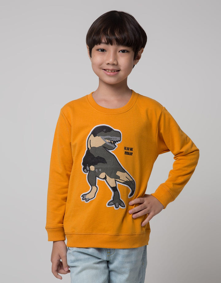 Little M Sweatshirt Dino Handuk