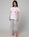 Kidz Too Pants Rayon Full Print Bunny
