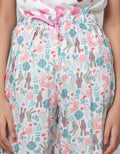 Kidz Too Pants Rayon Full Print Bunny