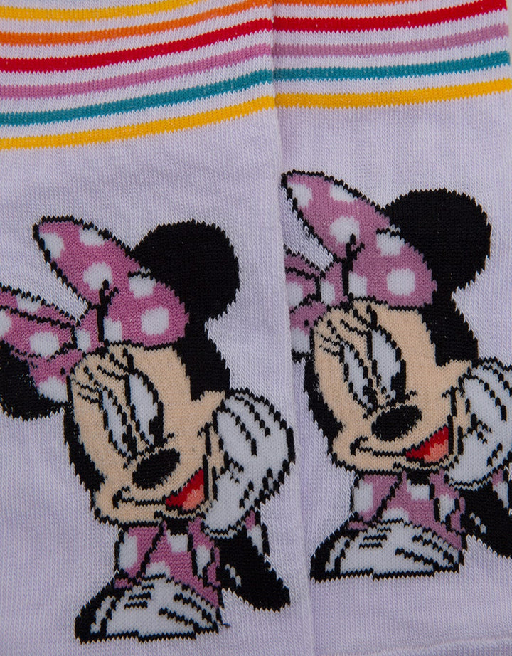Disney Minnie Stripes Kaus Kaki Anak Perempuan