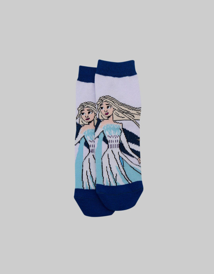 Disney Frozen Elsa Print Socks