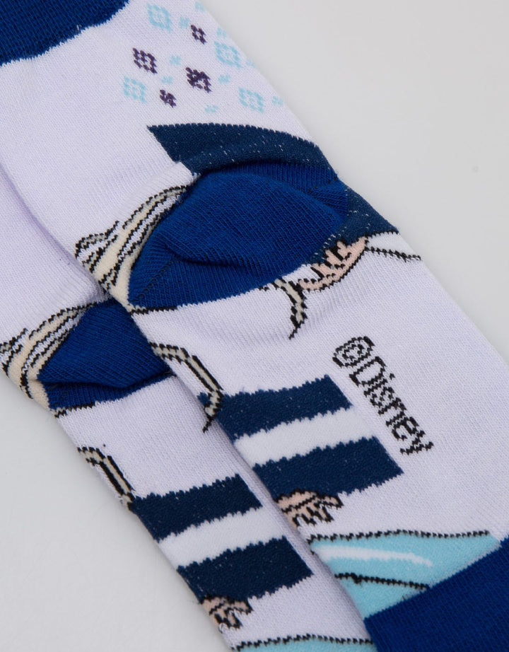 Disney Frozen Elsa Print Socks