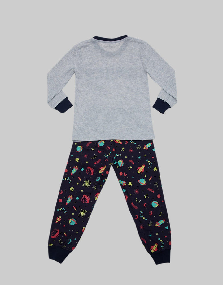 Kidz Too Space Aps Print Baju Tidur Anak Laki-laki