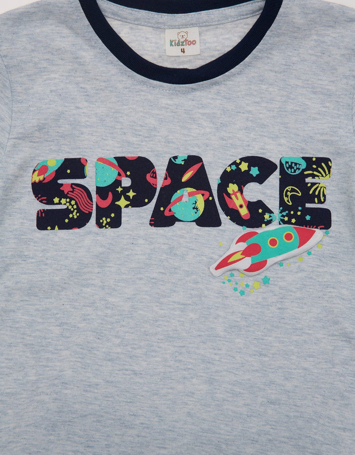 Kidz Too Space Aps Print Baju Tidur Anak Laki-laki
