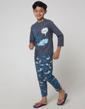 Kidz Too Sleepwear Long Sleeve Long Pants Shark
