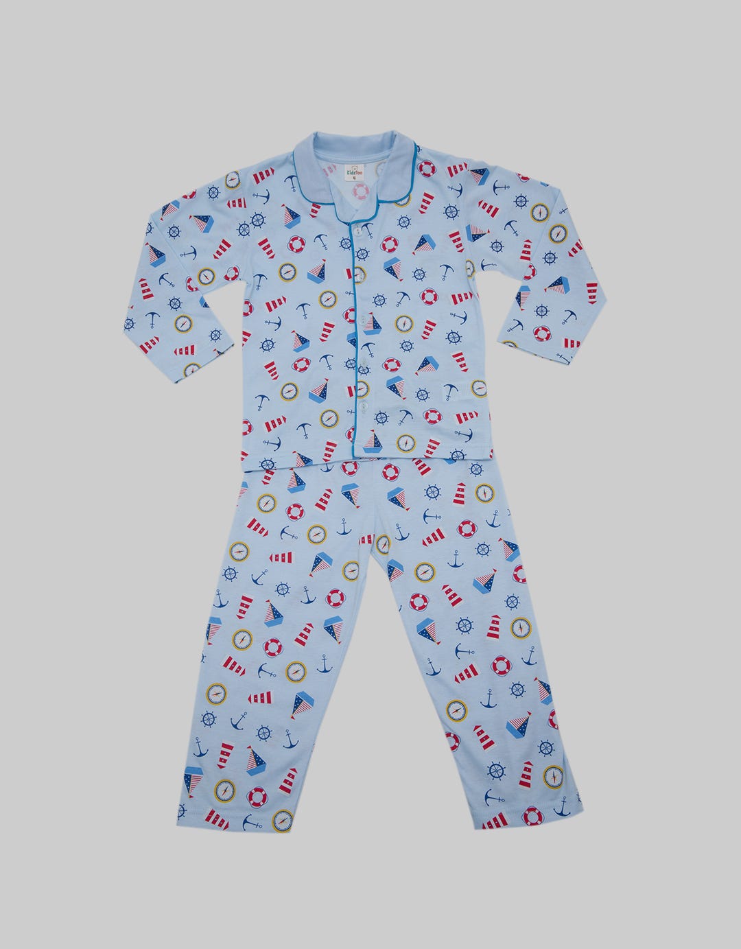 Kidz Too Sailor Collar Pajamas 1Bsailor
