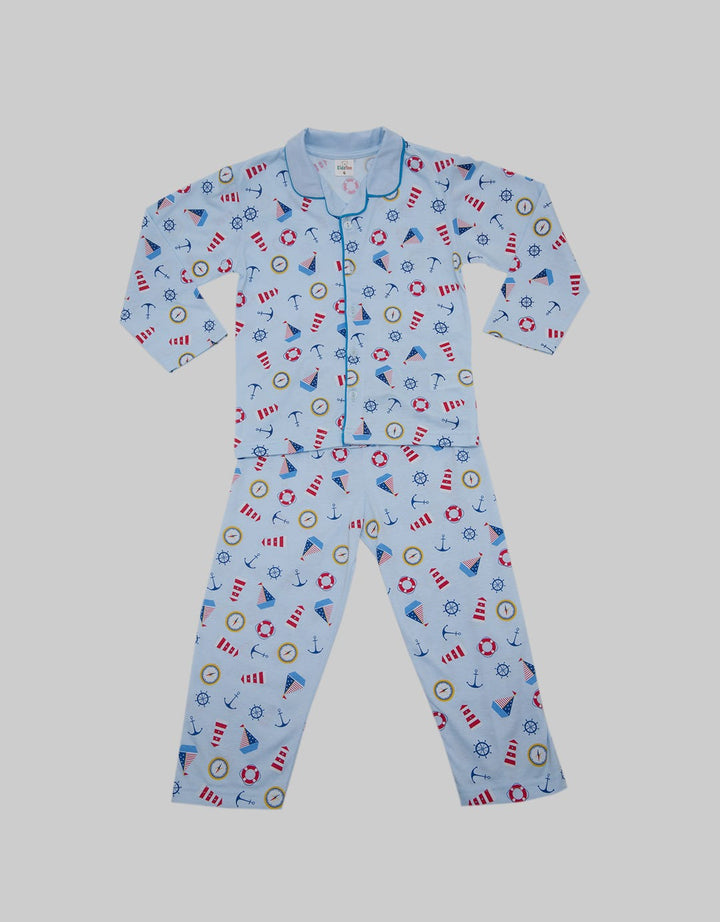 Kidz Too Sailor Collar Pajamas 1Bsailor