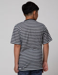 Nevada Stripe Pocket Kaos Anak Laki-laki