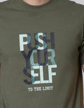 GAB'S Short Sleeve T-Shirt Print Push Your Self